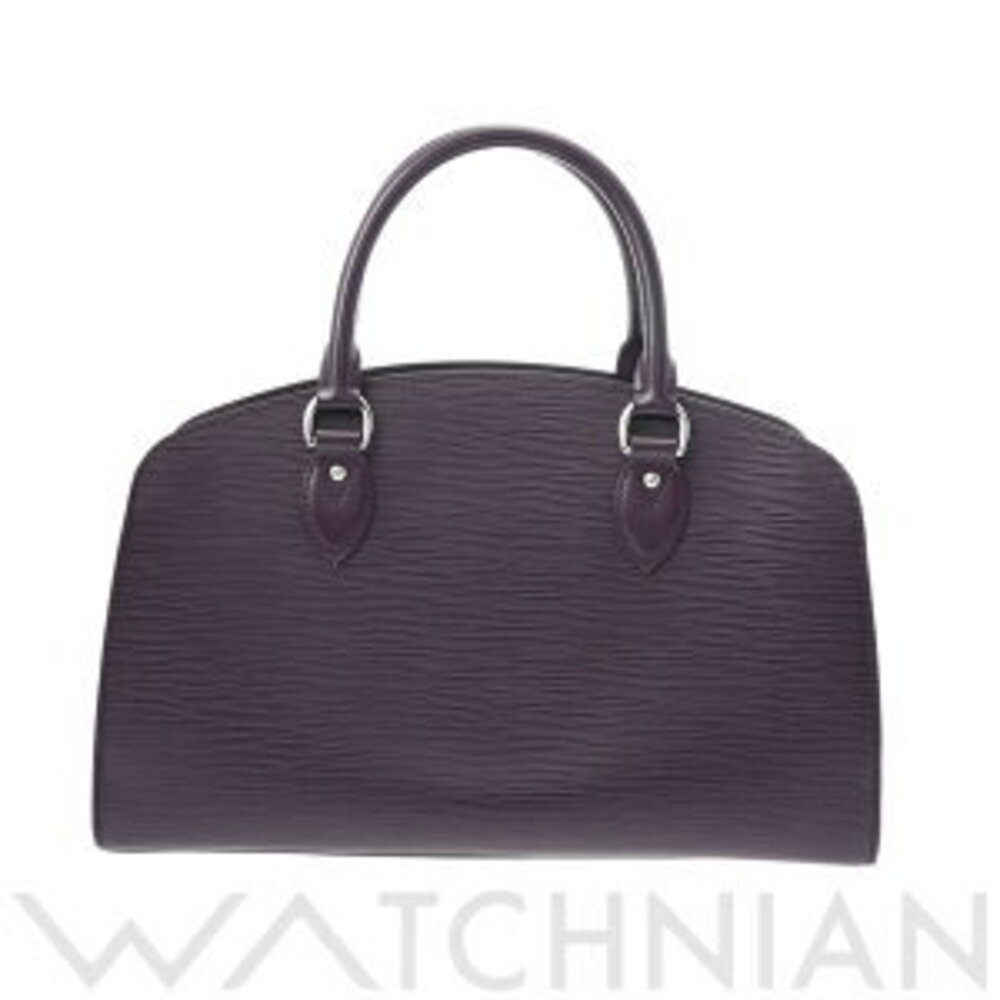 Louis Vuitton Epi Pont Neuf Cassis Leather Handbag